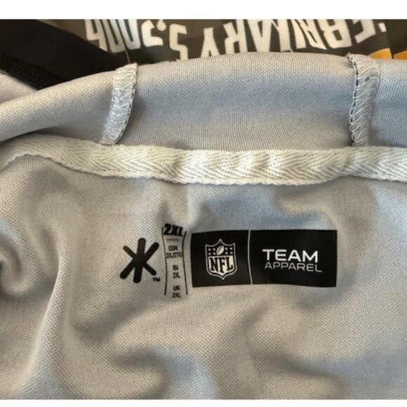 Pittsburgh Steelers Hoodie 2X NFL Team Apparel Super Bowl Champs - Picture 3 of 9